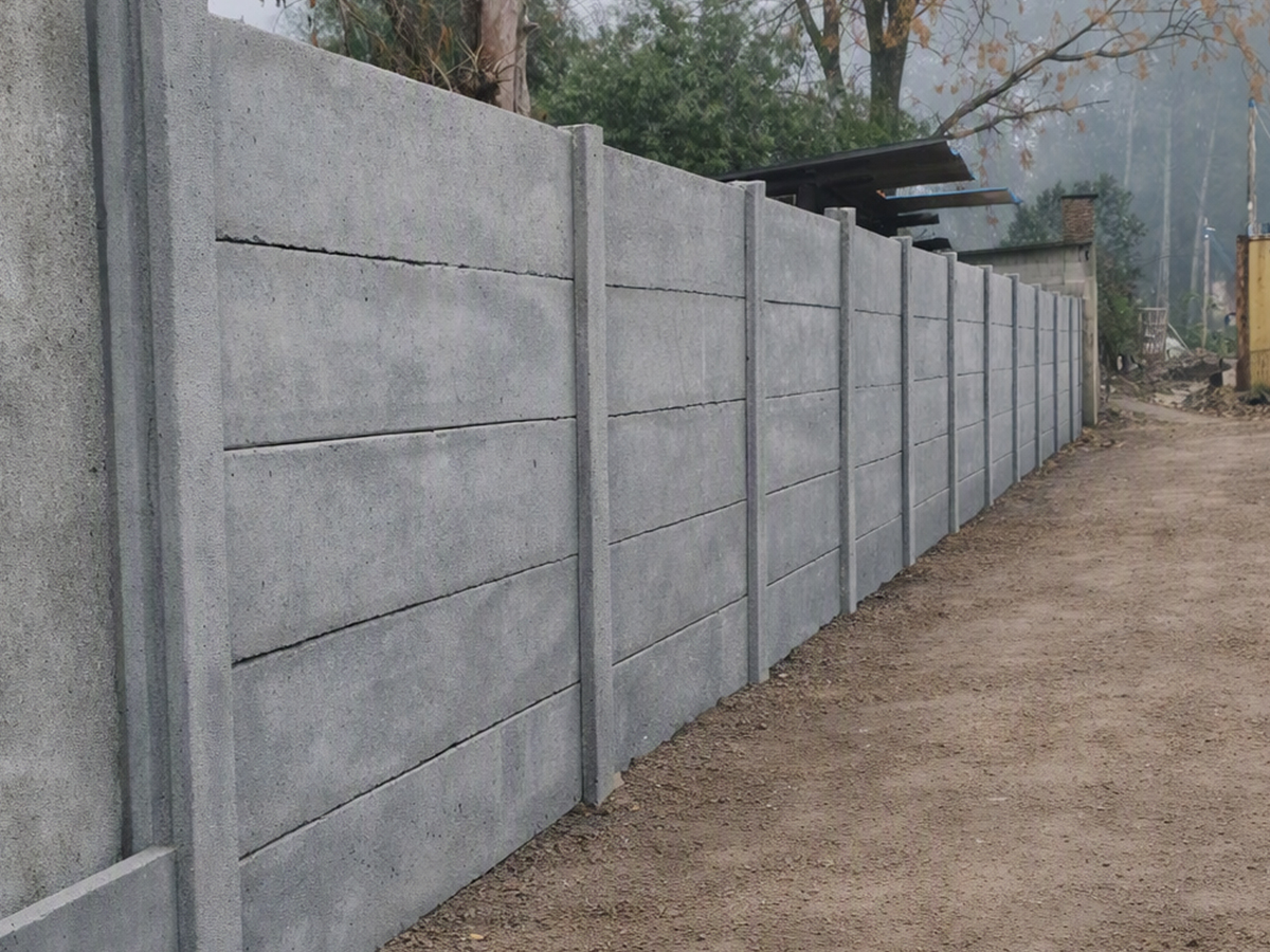 Muro premoldeado - Complejo Residencial Carrasco Norte