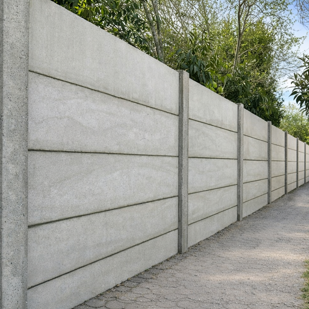 Muro premoldeado de hormig&oacute;n