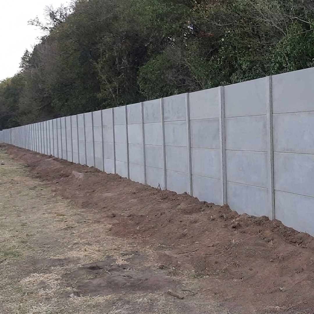 Cerramiento con muro premoldeado