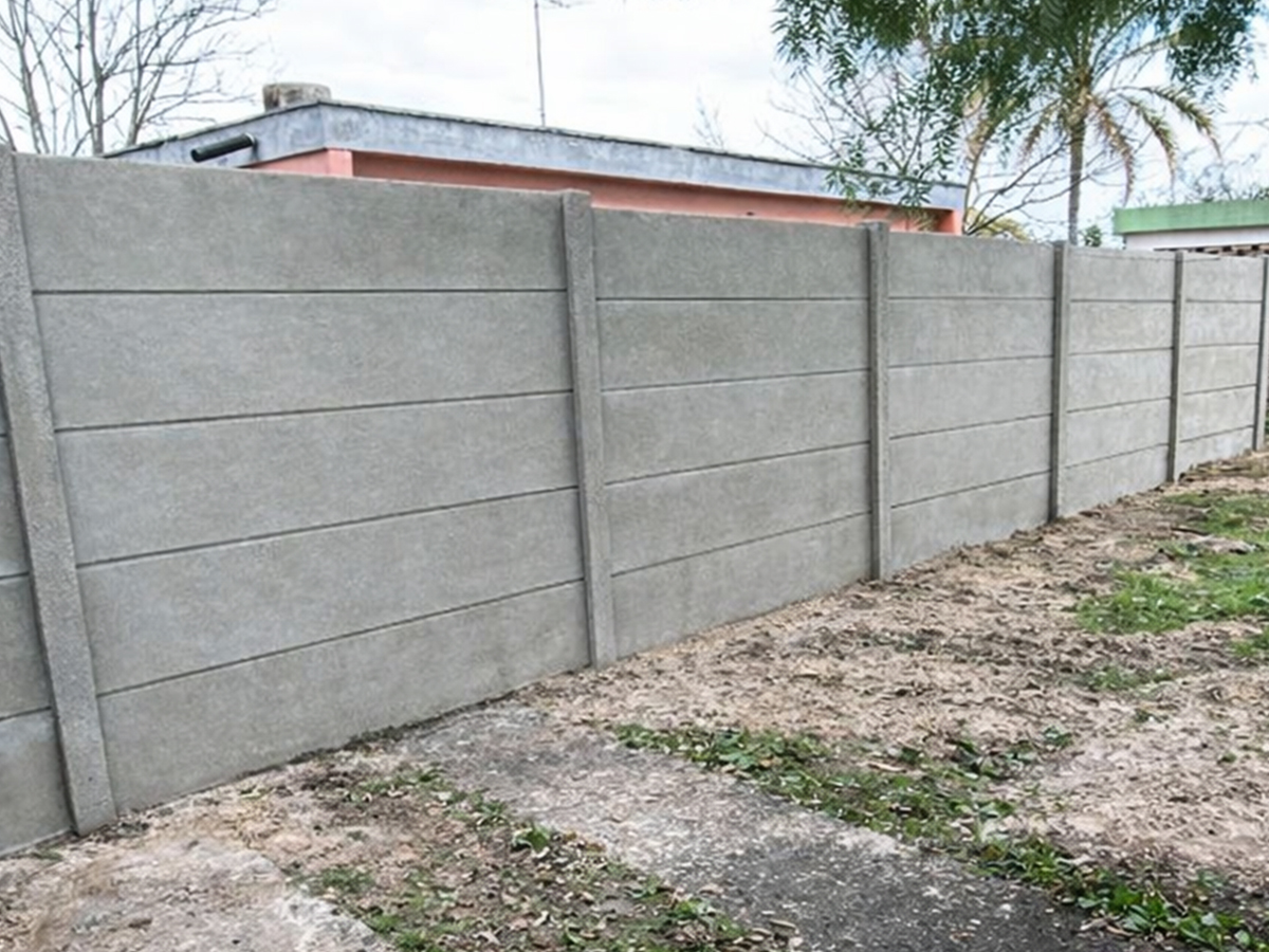 Muro premoldeado - Predio Residencial Canelones