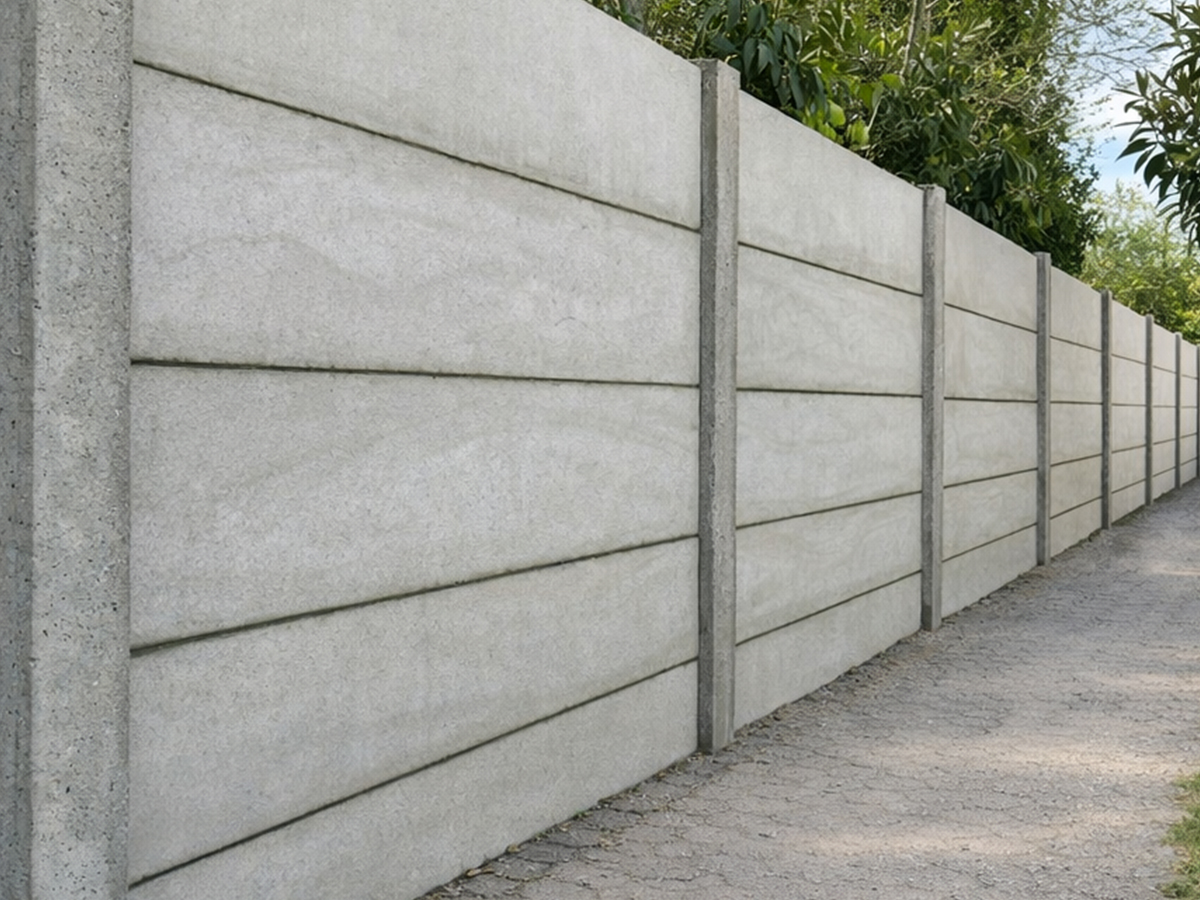 Muro premoldeado - Complejo Residencial San Jos&eacute;